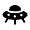 UFO Icon from Solar Bold Set