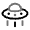 UFO 5 Icon from Solar Line Duotone Set