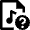 Audio File Question Icon from Nova Line Set