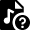 Audio File Question Icon from Nova Solid Set