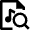 Audio File Search Icon from Nova Line Set