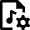 Audio File Setting Icon from Nova Line Set