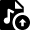 Audio File Upload Icon from Nova Solid Set