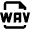 Audio File Wav Icon from Nova Line Set