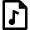Audio File Icon from Nova Line Set