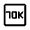 10k Icon from Rounded Line - Material Symbols Set