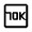 10k Icon from Outlined Line - Material Symbols Set