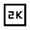2k Icon from Sharp Line - Material Symbols Set