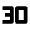 30fps Icon from Outlined Line - Material Pro Set