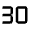30fps Fill Icon from Outlined Fill - Material Symbols Set