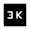 3k Fill Icon from Sharp Fill - Material Symbols Set