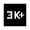 3k Plus Fill Icon from Sharp Fill - Material Symbols Set