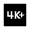 4k Plus Fill Icon from Sharp Fill - Material Symbols Set