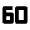 60fps Icon from Outlined Line - Material Pro Set