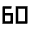 60fps Fill Icon from Sharp Fill - Material Symbols Set