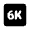 6k Fill Icon from Rounded Fill - Material Pro Set
