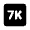 7k Fill Icon from Rounded Fill - Material Pro Set