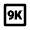 9k Icon from Outlined Line - Material Pro Set