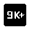9k Plus Fill Icon from Rounded Fill - Material Symbols Set