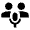 Adaptive Audio Mic Fill Icon from Outlined Fill - Material Pro Set