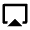 Airplay Icon from Outlined Line - Material Pro Set
