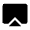Airplay Fill Icon from Outlined Fill - Material Symbols Set