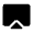 Airplay Fill Icon from Rounded Fill - Material Symbols Set