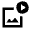 Animated Images Icon from Sharp Line - Material Pro Set