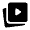 Animated Images Fill Icon from Rounded Fill - Material Symbols Set