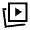 Animated Images Icon from Sharp Line - Material Symbols Set