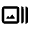 Art Track Icon from Rounded Line - Material Pro Set