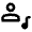 Artist Icon from Rounded Line - Material Pro Set