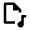 Audio File Icon from Outlined Line - Material Pro Set