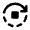 Autostop Icon from Rounded Line - Material Pro Set