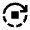 Autostop Icon from Outlined Line - Material Pro Set