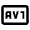 Av1 Icon from Material Pro Line Set