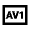 Av1 Icon from Sharp Line - Material Pro Set