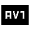 Av1 Fill Icon from Sharp Fill - Material Symbols Set