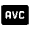 Avc Fill Icon from Rounded Fill - Material Symbols Set