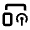 Broadcast On Device Icon from Rounded Line - Material Pro Set