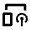 Broadcast On Device Icon from Outlined Line - Material Pro Set