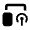 Broadcast On Device Fill Icon from Rounded Fill - Material Pro Set