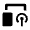 Broadcast On Device Fill Icon from Outlined Fill - Material Pro Set