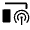 Broadcast On Home Fill Icon from Rounded Fill - Material Symbols Set