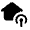 Broadcast On Home Fill Icon from Rounded Fill - Material Pro Set