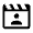 Cinematic Blur Icon from Outlined Line - Material Symbols Set