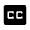 Closed Caption Fill Icon from Outlined Fill - Material Symbols Set
