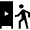 Digital Out Of Home Fill Icon from Sharp Fill - Material Symbols Set