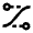 Ease In Out Icon from Outlined Line - Material Pro Free Set