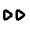 Fast Forward Icon from Rounded Line - Material Pro Free Set